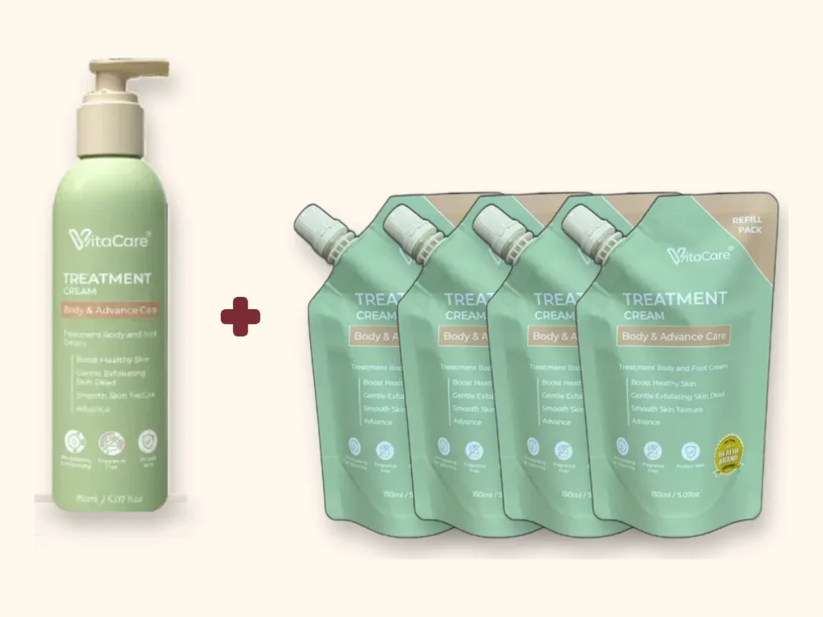 Set Setia 1 botol + 4 refill